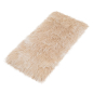 Preview: Tibet Lammfell Vorleger  creme-weiss